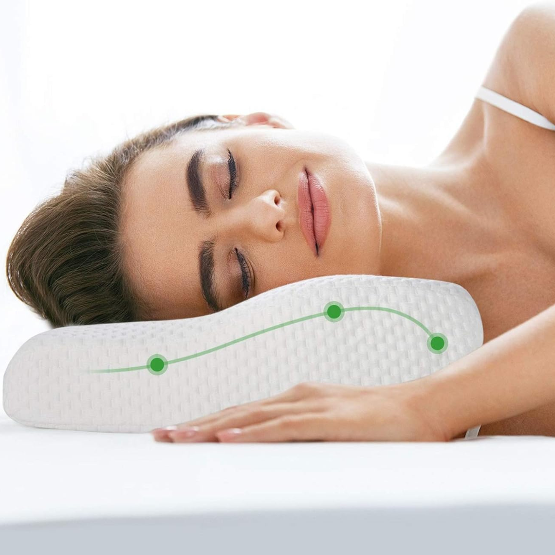 Perna ortopedică din spumă cu memorie - Scrollnest RO