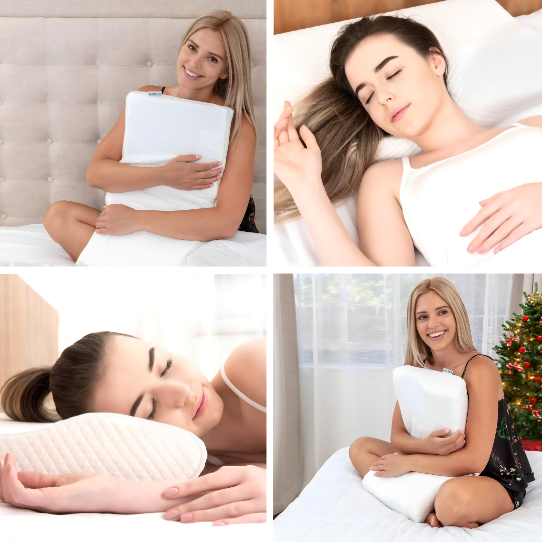 Perna ortopedică din spumă cu memorie - Scrollnest RO