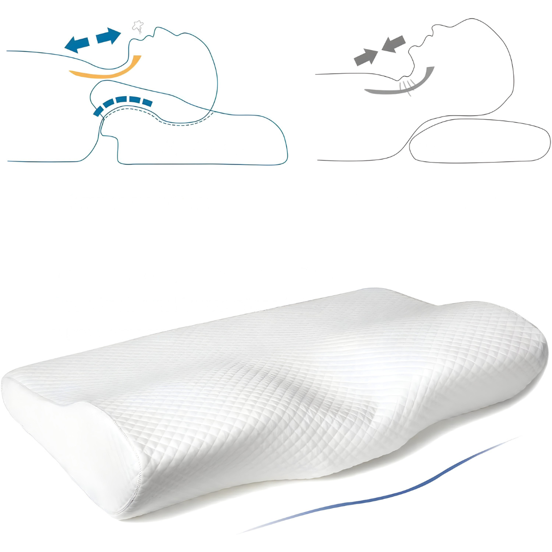 Perna ortopedică din spumă cu memorie - Scrollnest RO