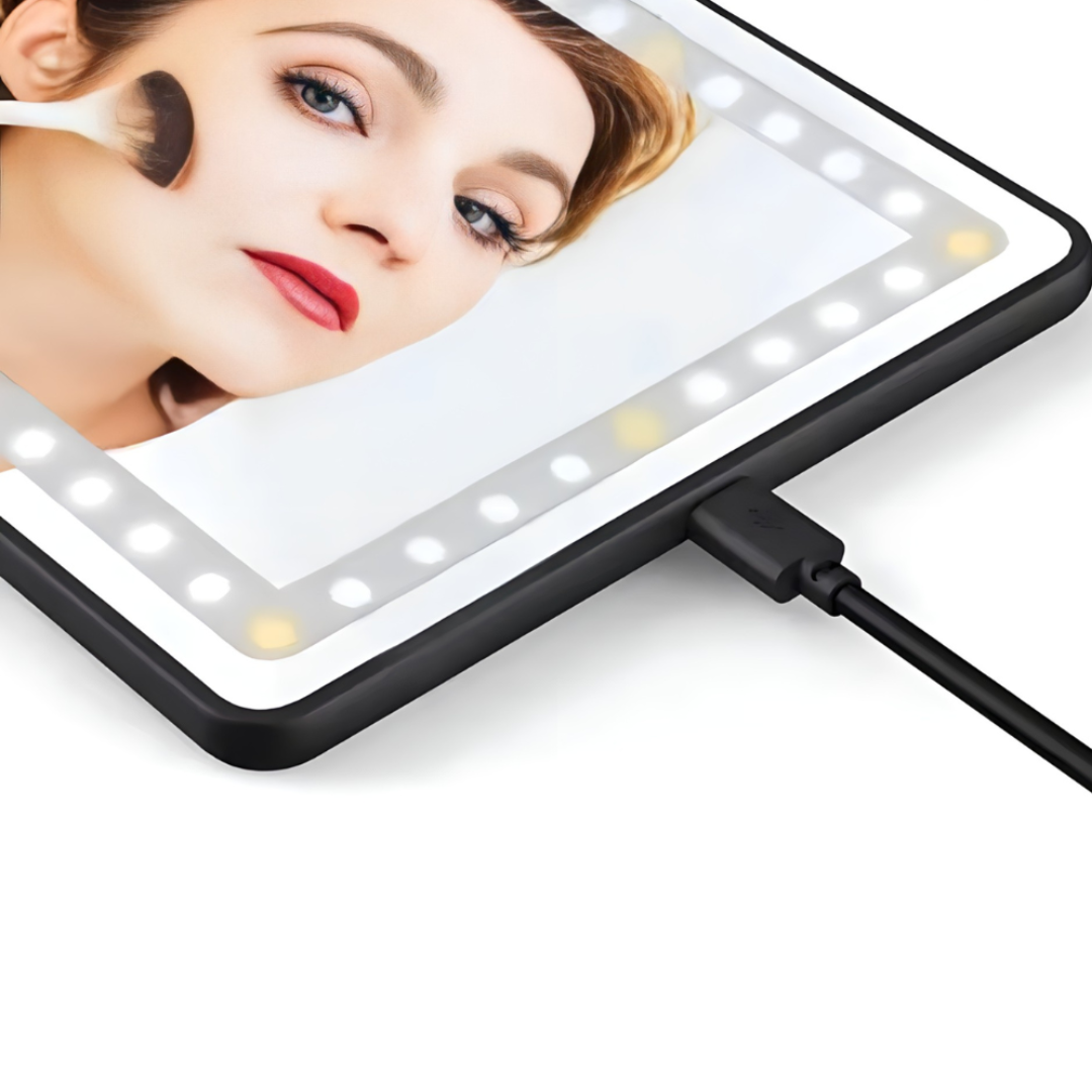 Oglinda LED pentru machiaj in masina - Scrollnest RO